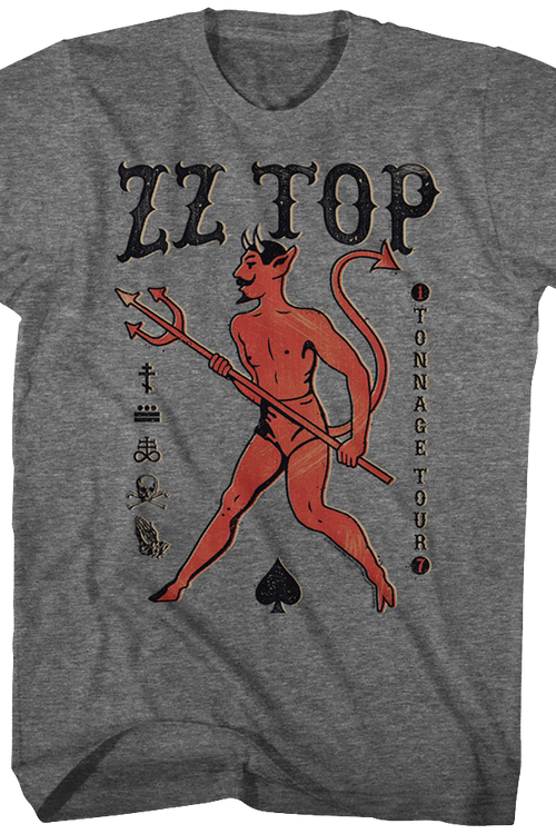 Tonnage Tour ZZ Top T-Shirt - main product image