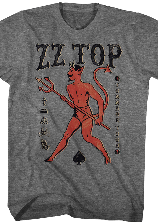 Tonnage Tour ZZ Top T-Shirt - main product image
