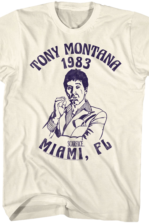 Tony Montana 1983 Scarface T-Shirtmain product image