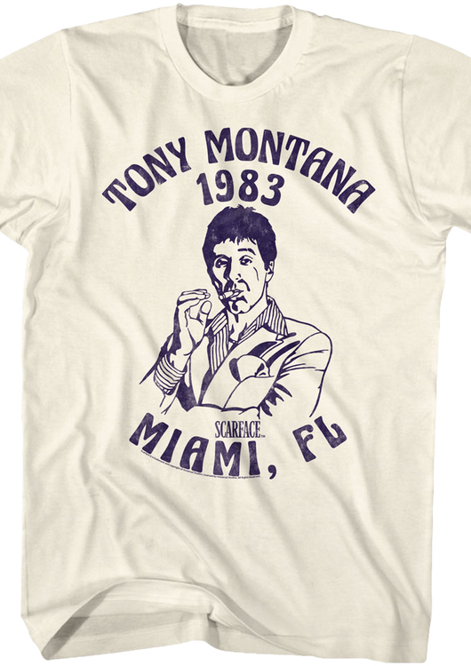 Tony Montana 1983 Scarface T-Shirt - main product image