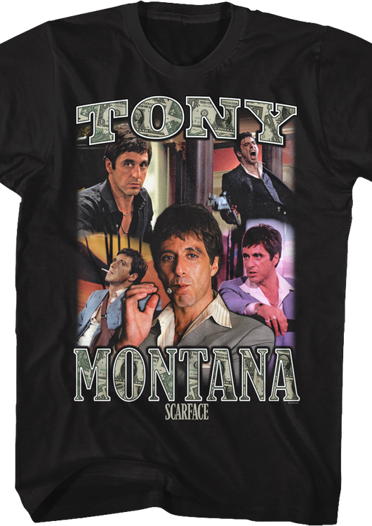 Tony Montana Make The Money Scarface T-Shirt - main product image