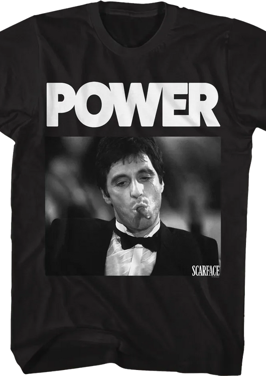 Tony Montana Power Scarface T-Shirt - main product image