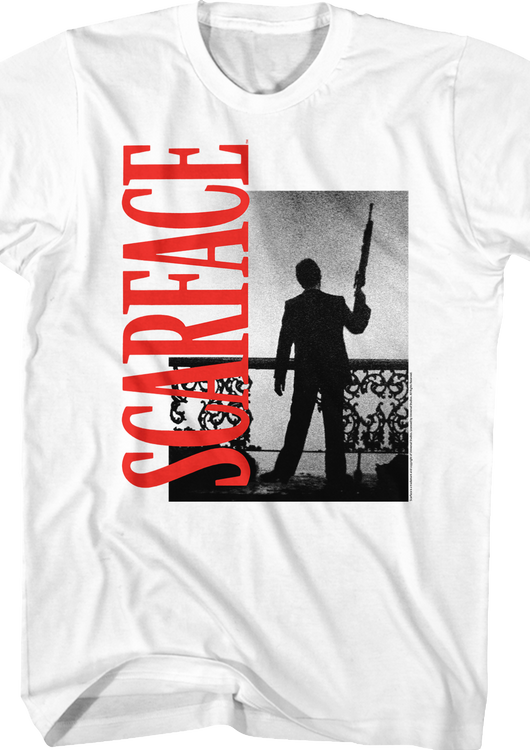 Tony Montana Silhouette Scarface T-Shirt - main product image