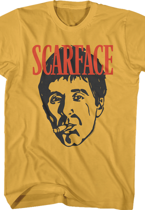 Tony Sketch Scarface T-Shirt