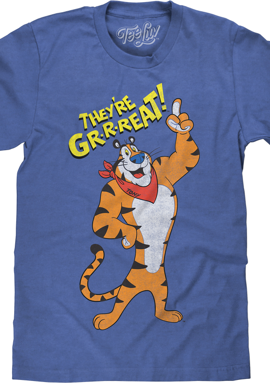 Tony the Tiger They're Great Frosted Flakes T-Shirt - main product image