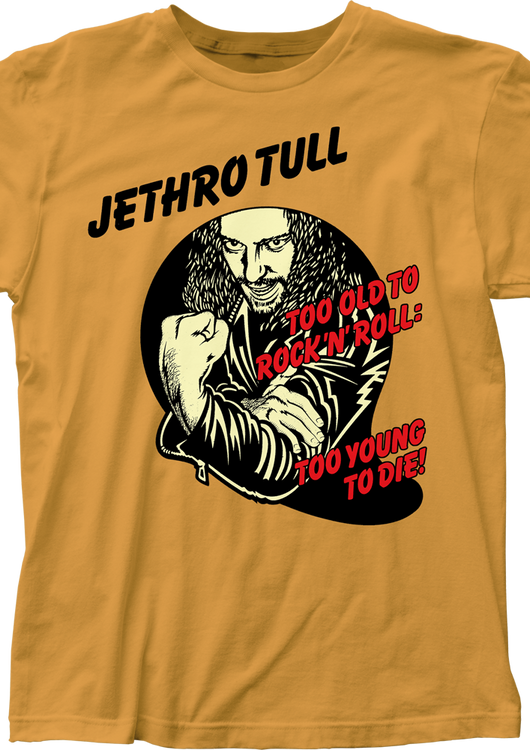 Too Young To Die Jethro Tull T-Shirt - main product image