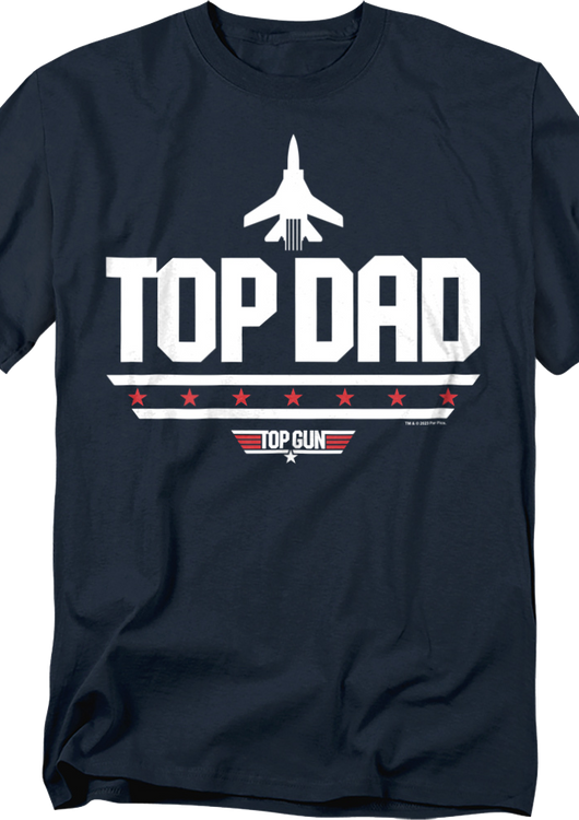 Top Dad Top Gun T-Shirt - main product image