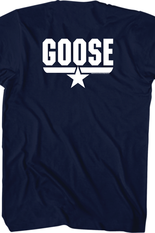 Top Gun Goose Name T-Shirtmain product image