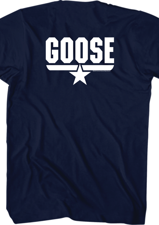 Top Gun Goose Name T-Shirt - main product image
