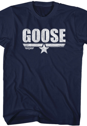 Distressed Top Gun Goose T-Shirt