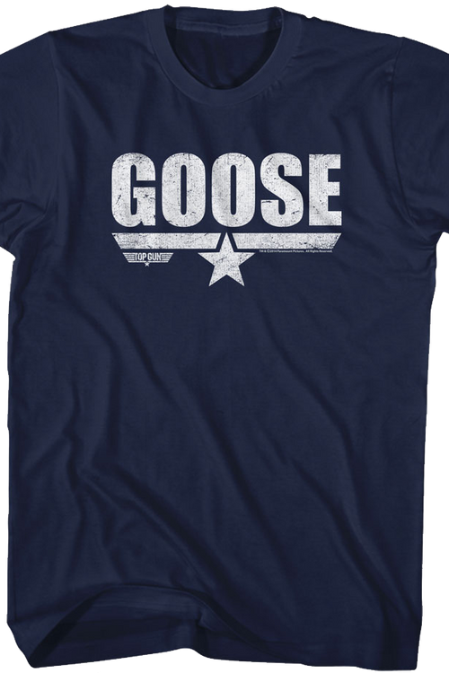 Distressed Top Gun Goose T-Shirtmain product image
