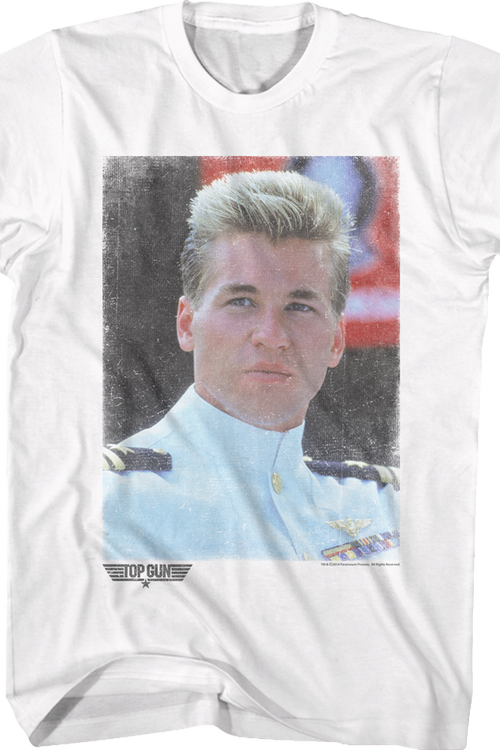 Top Gun Iceman Portrait T-Shirtmain product image
