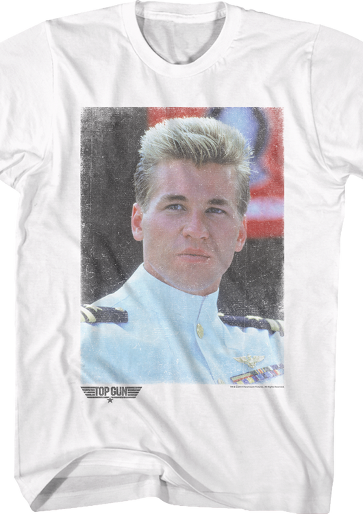 Top Gun Iceman Portrait T-Shirt - main product image