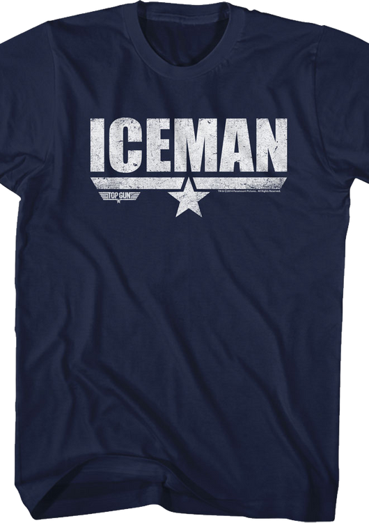Top Gun Iceman T-Shirt - main product image