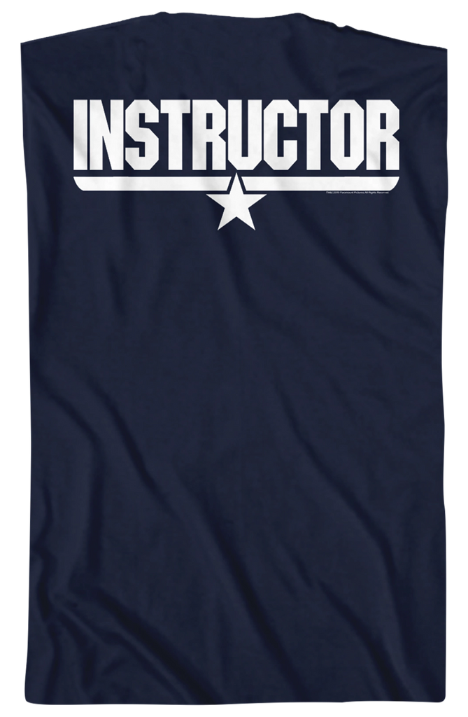 Top Gun Instructor TShirt 80s Movies Top Gun Tshirt