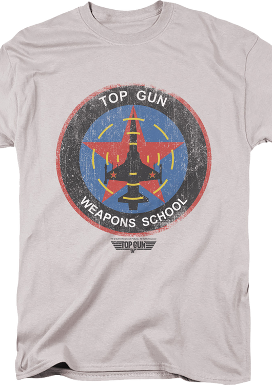 Top Gun Weapons School T-Shirt - main product image