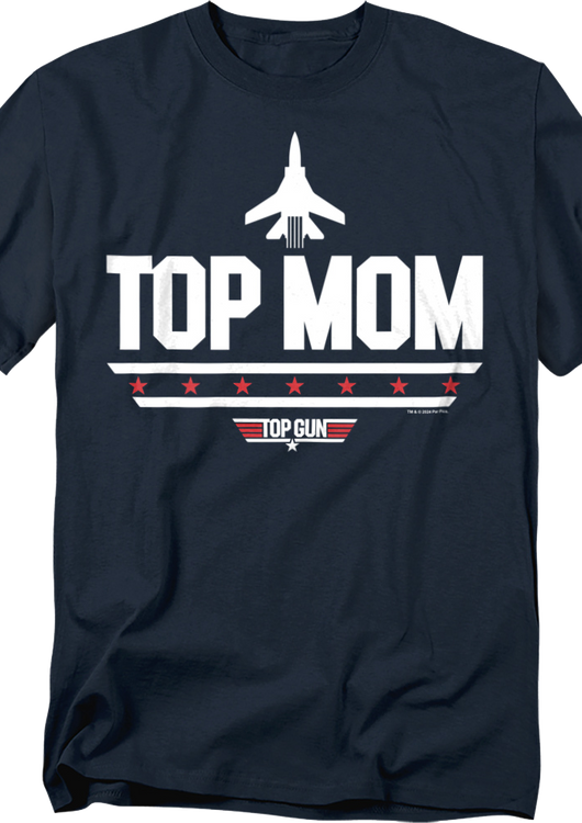 Top Mom Top Gun T-Shirt - main product image
