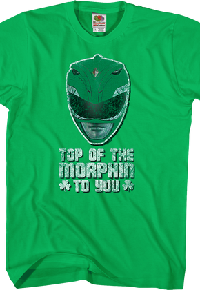 Top Of The Morphin To You Mighty Morphin Power Rangers T-Shirt