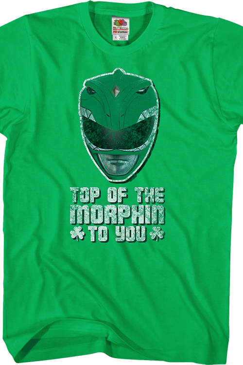 Top Of The Morphin To You Mighty Morphin Power Rangers T-Shirtmain product image