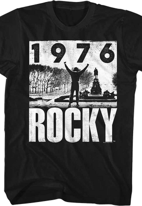 Top Of The Steps 1976 Rocky T-Shirt