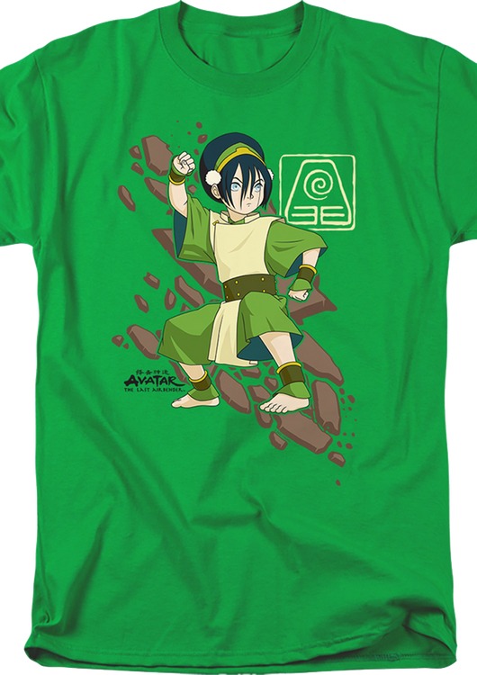 Toph Rock Slide Avatar The Last Airbender T-Shirt - main product image