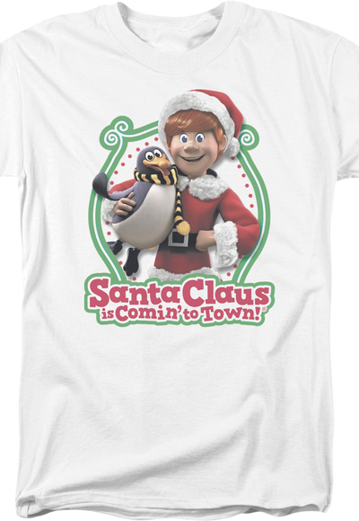 Topper And Kris Kringle Santa Claus Is Comin' To Town T-Shirt