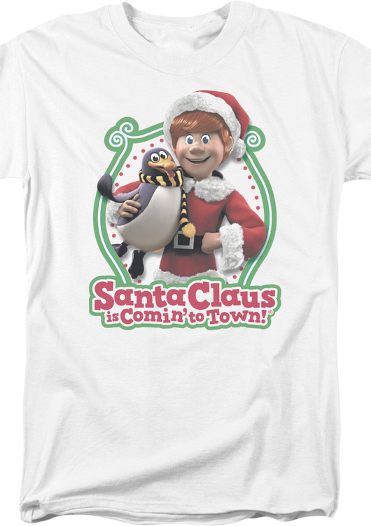 Topper And Kris Kringle Santa Claus Is Comin' To Town T-Shirt - main product image