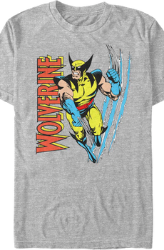 Torn Wolverine Marvel Comics T-Shirt