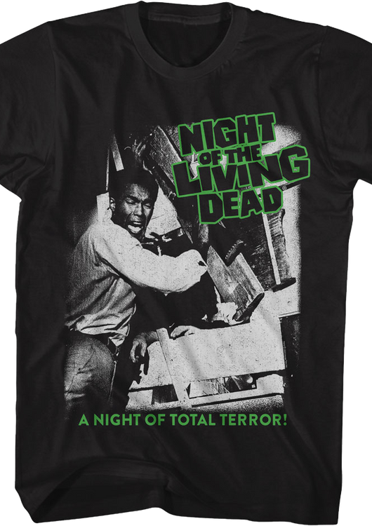 Total Terror Night Of The Living Dead T-Shirt - main product image