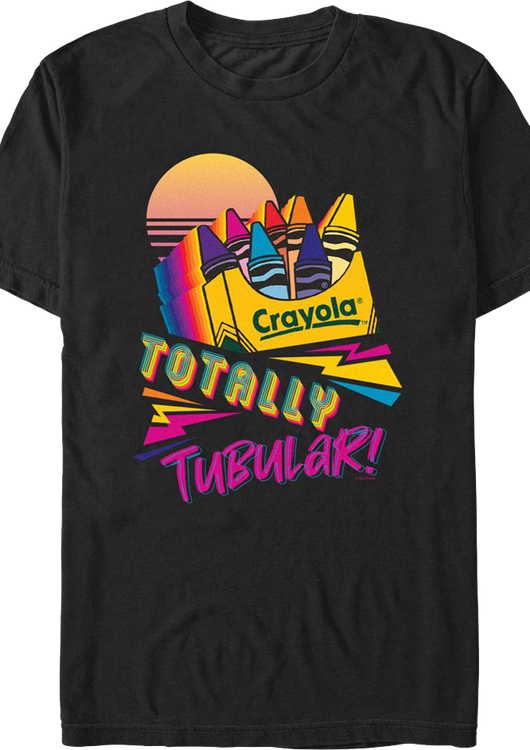 Totally Tubular Crayola T-Shirt - main product image