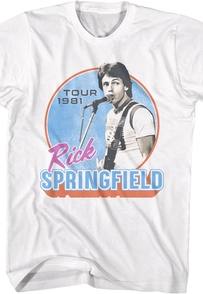 Tour 1981 Rick Springfield T-Shirt