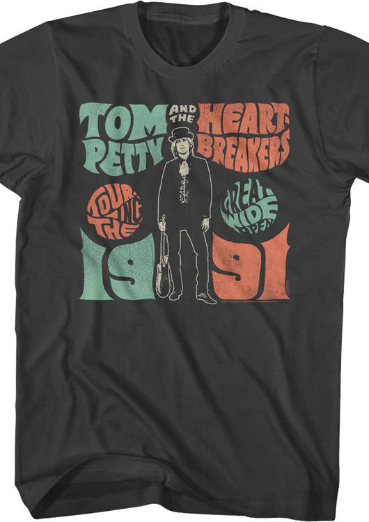 Touring The Great Wide Open Tom Petty And The Heartbreakers T-Shirt - main product image
