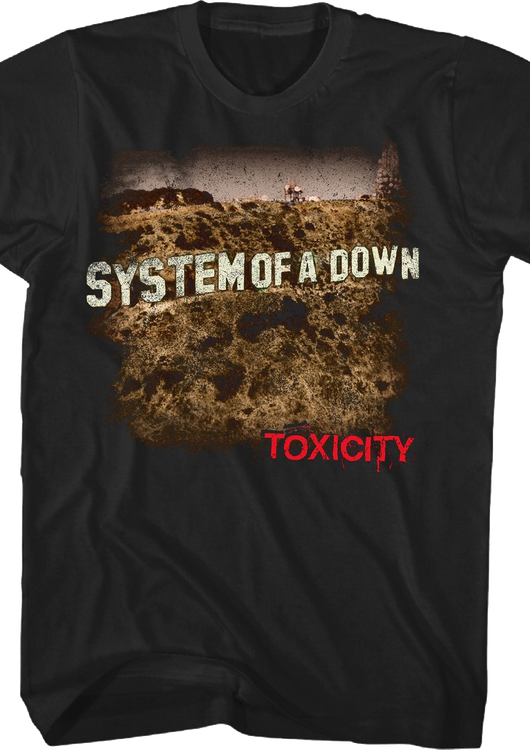 Toxicity System Of A Down T-Shirt - main product image