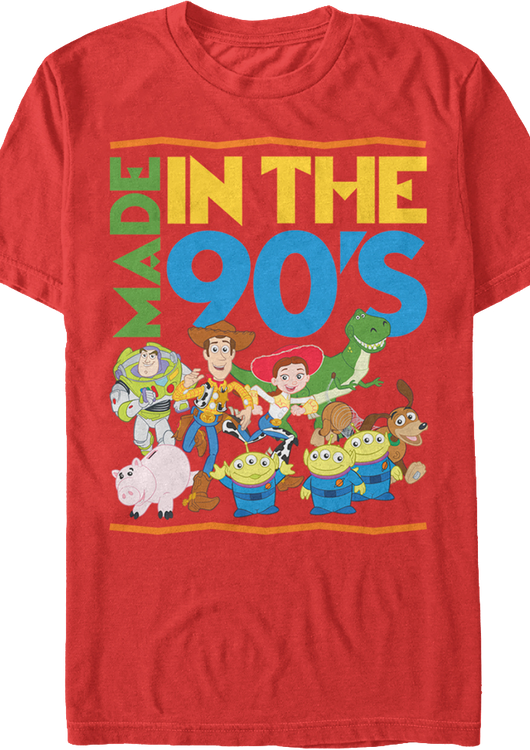 Toy Story Made in the 90s T-Shirt - main product image