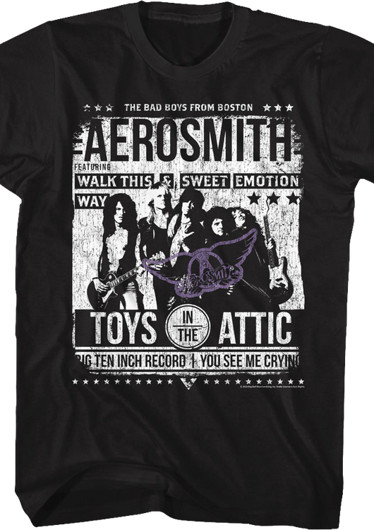 Toys In The Attic Aerosmith T-Shirt - main product image
