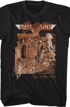 Toys In The Attic Album Cover Aerosmith T-Shirt
