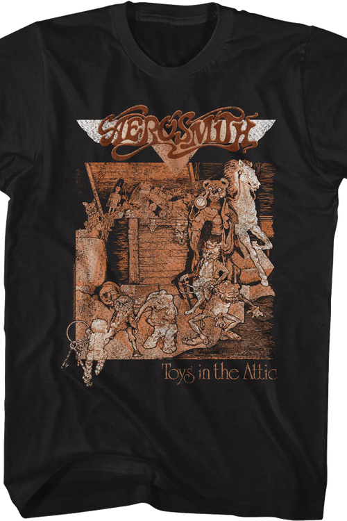 Toys In The Attic Album Cover Aerosmith T-Shirtmain product image