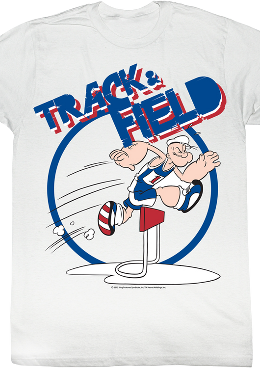 Track and Field Popeye T-Shirt - main product image
