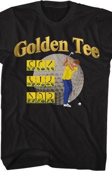 Trackball Control Golden Tee Golf T-Shirt