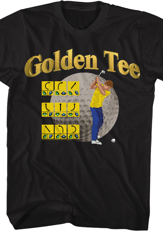 Trackball Control Golden Tee Golf T-Shirt - main product image