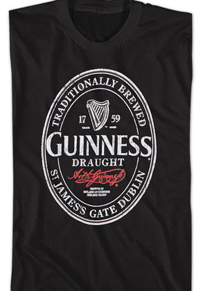 Traditionally Brewed Guinness T-Shirt