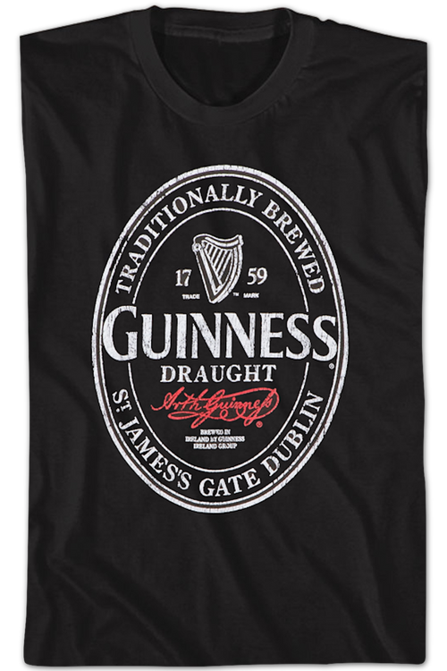 Traditionally Brewed Guinness T-Shirtmain product image