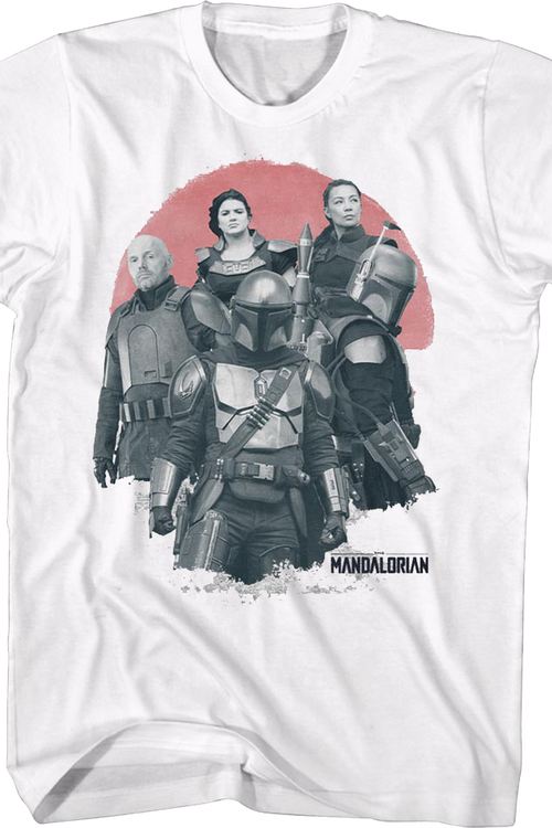 Tragedy Collage The Mandalorian Star Wars T-Shirtmain product image