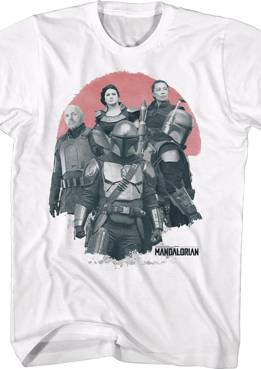 Tragedy Collage The Mandalorian Star Wars T-Shirt - main product image