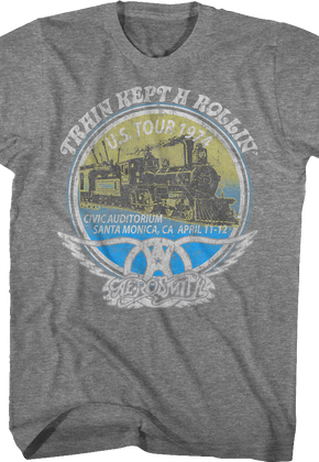 Train Kept A Rollin' Aerosmith T-Shirt