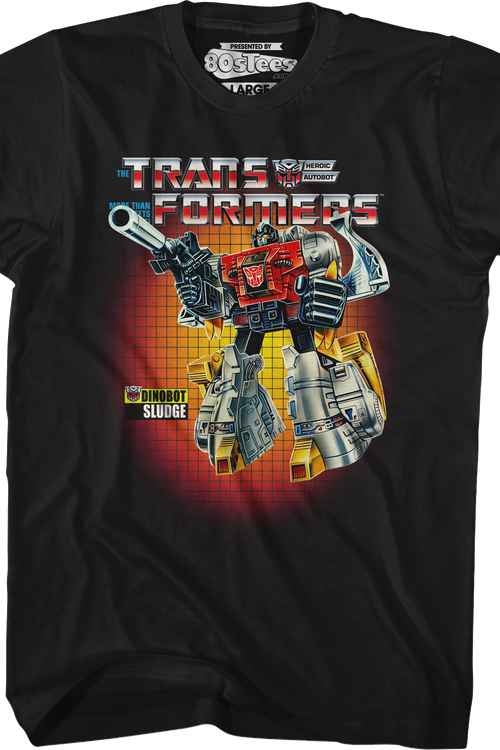 Box Art Sludge Transformers T-Shirt - main product image