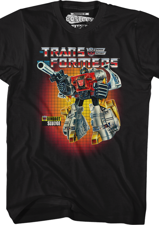 Box Art Sludge Transformers T-Shirt - main product image