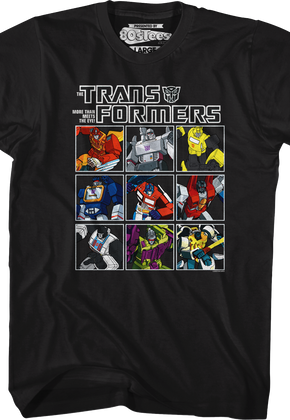 Cyber Bunch Transformers T-Shirt