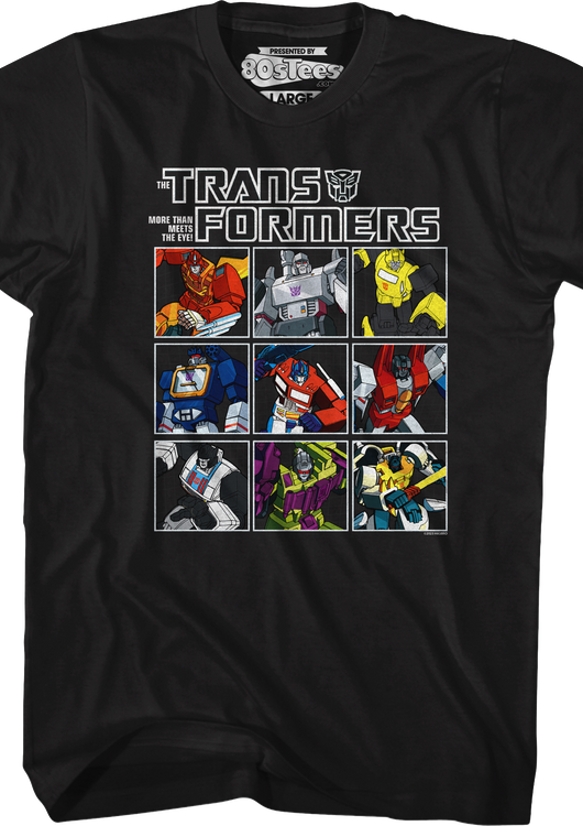 Cyber Bunch Transformers T-Shirt - main product image