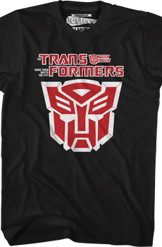 Autobot 3-D Logo Transformers T-Shirt